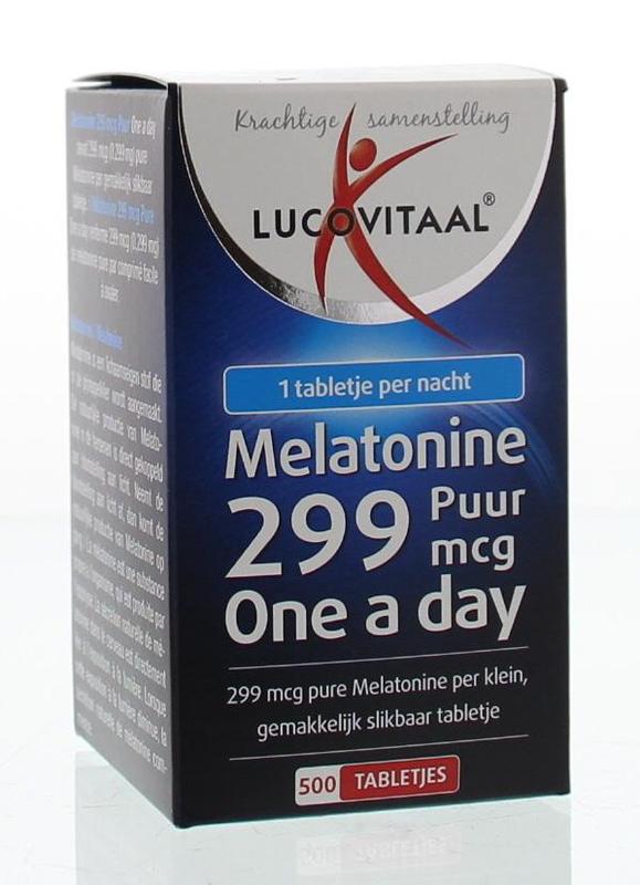 Lucovitaal Melatonine Puur 0.299Mg