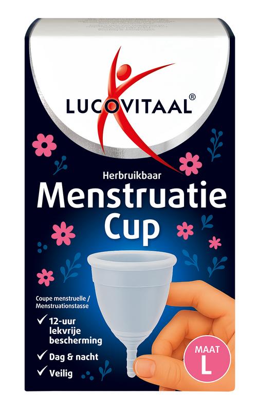 Lucovitaal Menstruatiecup Maat L