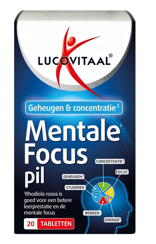 Lucovitaal Mentale Focus Pil