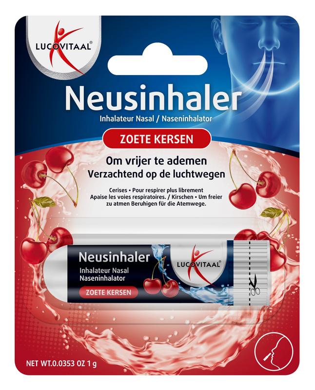 Lucovitaal Neusinhaler Zoete Kersen