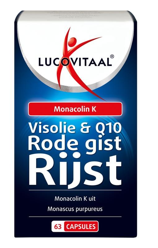 Lucovitaal Rode Gist Rijst + Visolie & Q10