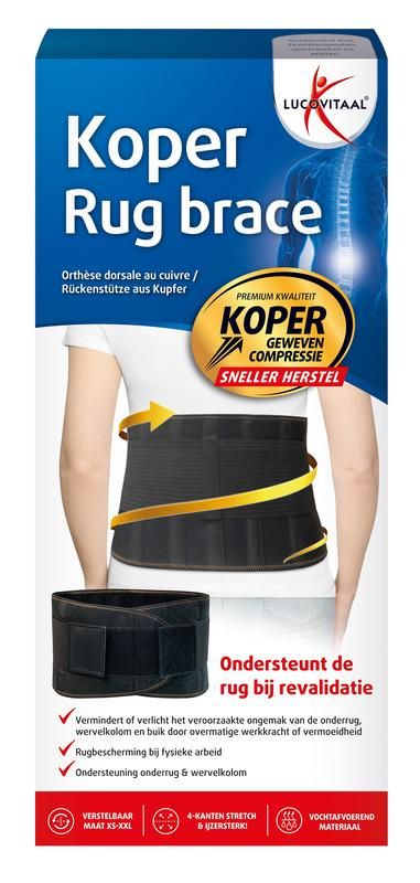 Lucovitaal Rug Brace Koper