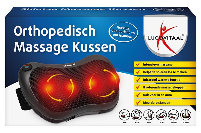 Lucovitaal Shiatsu Massage Kussen