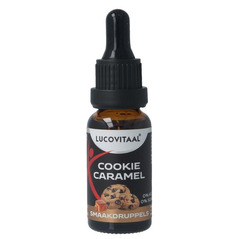 Lucovitaal Smaak Druppels Cookie Caramel