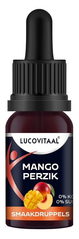 Lucovitaal Smaak Druppels Mango Perzik