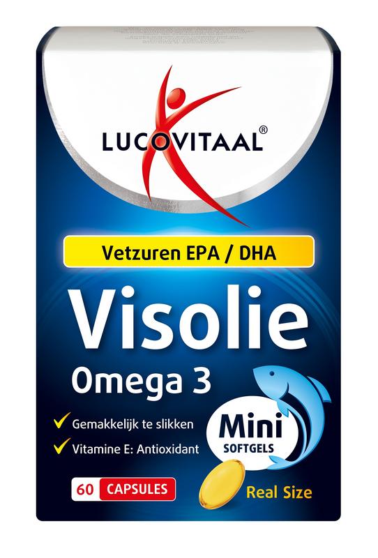 Lucovitaal Visolie Omega 3 Mini