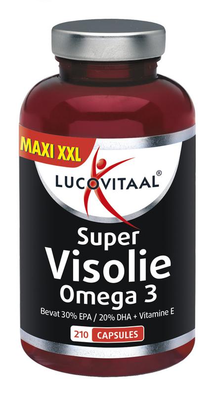 Lucovitaal Visolie Super Omega 3 Xxl
