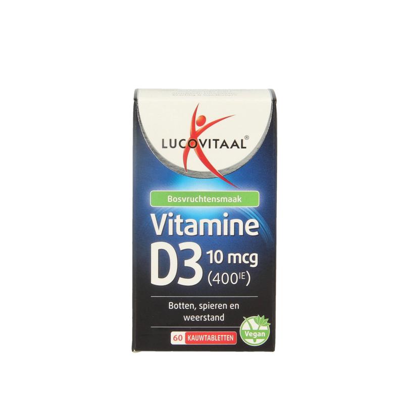 Lucovitaal Vitamine D3 10Mcg (400Ie) Vegan