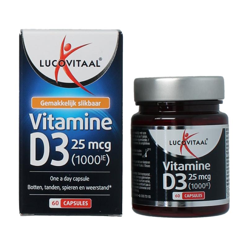 Lucovitaal Vitamine D3 25Mcg