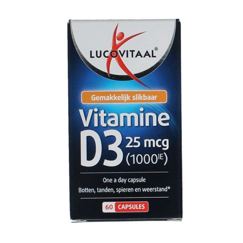 Lucovitaal Vitamine D3 25Mcg