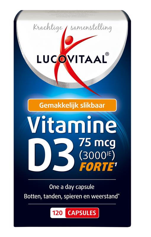 Lucovitaal Vitamine D3 75Mcg