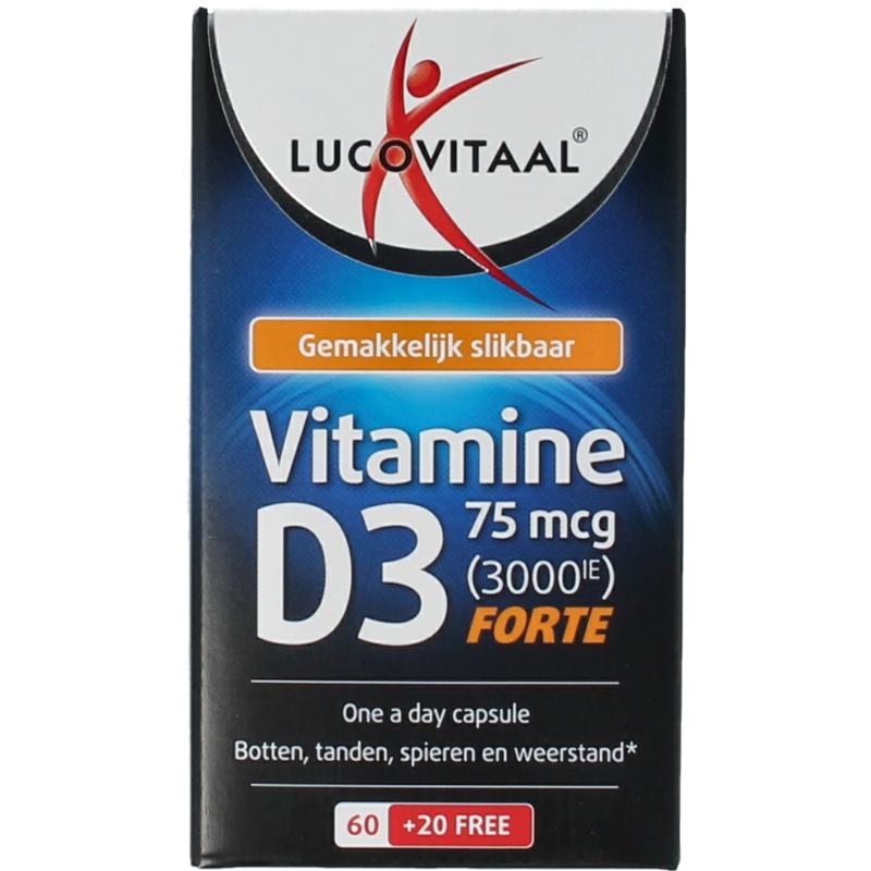 Lucovitaal Vitamine D3 75Mcg