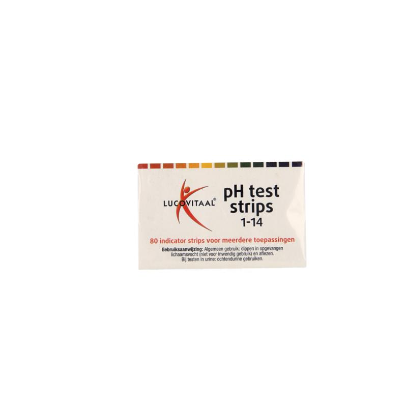 Lucovitaal Zuurbase Ph Test Strips