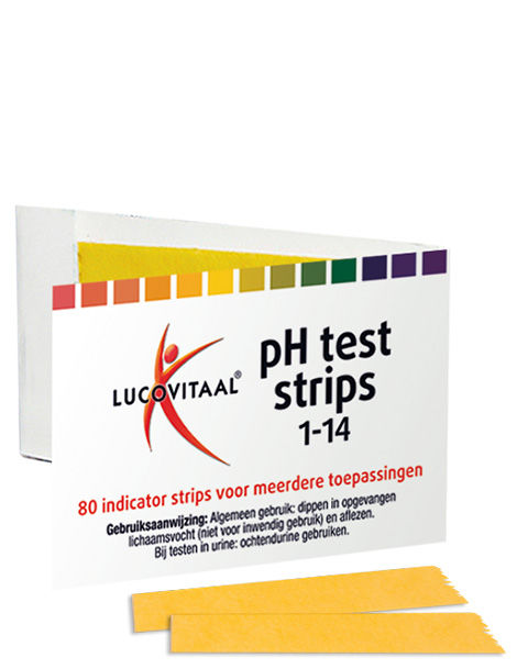 Lucovitaal Zuurbase Ph Test Strips