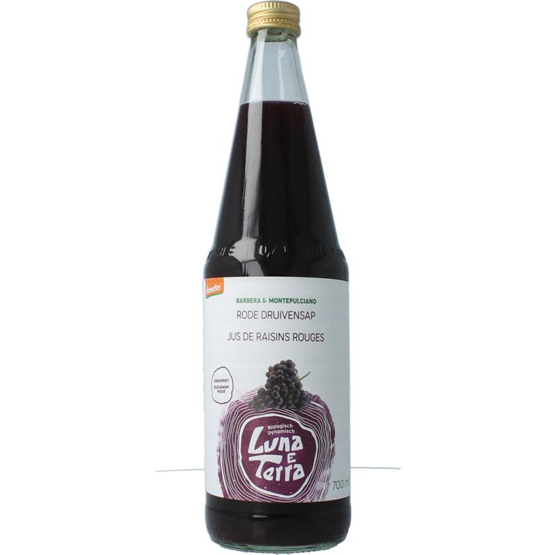 Luna E Terra Druivensap Rood Bio