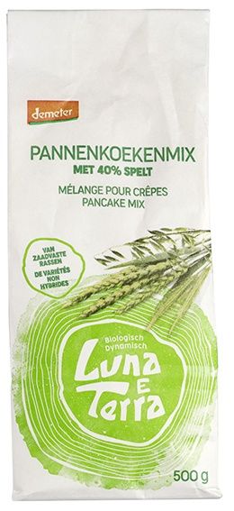 Luna E Terra Pannenkoekmix Met Spelt Demeter Bio