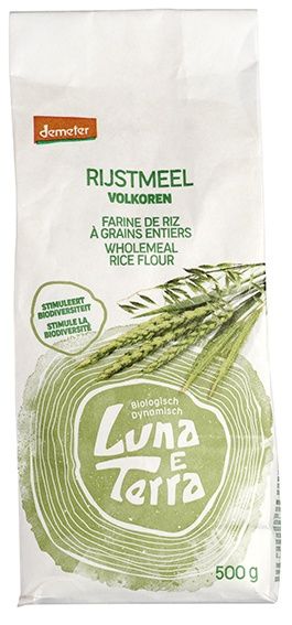 Luna E Terra Rijstemeel Volkoren Demeter Bio