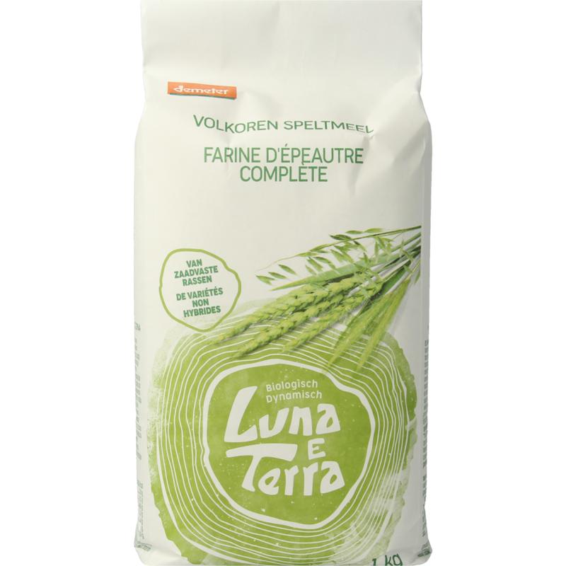 Luna E Terra Speltmeel Volkoren Demeter Bio