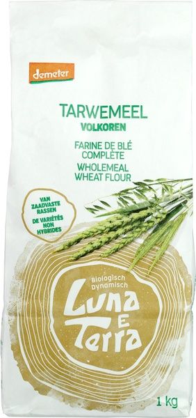 Luna E Terra Tarwemeel Volkoren Demeter Bio