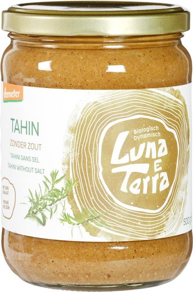 Luna E Terra Tahin Zonder Zout Demeter Bio