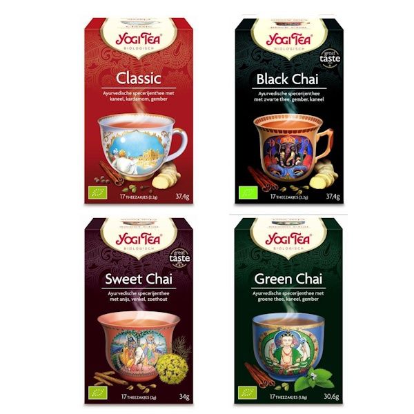 Yogi Tea Voordeelverpakking: Chai Winterthee