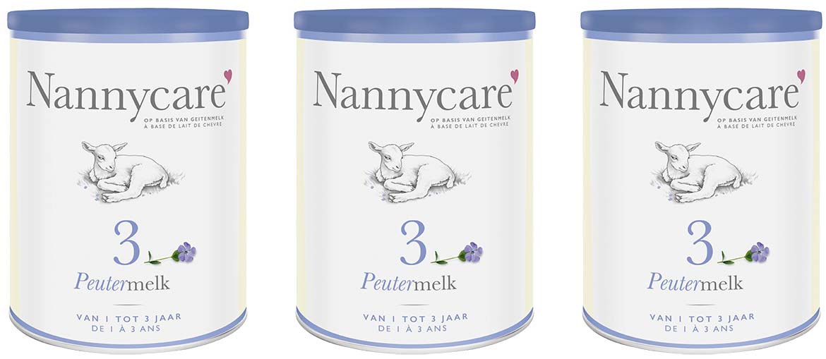 Nannycare 3 Peutermelk  3X900 Gram