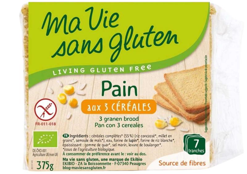 Ma Vie Sans Brood 3 Granen Glutenvrij Bio