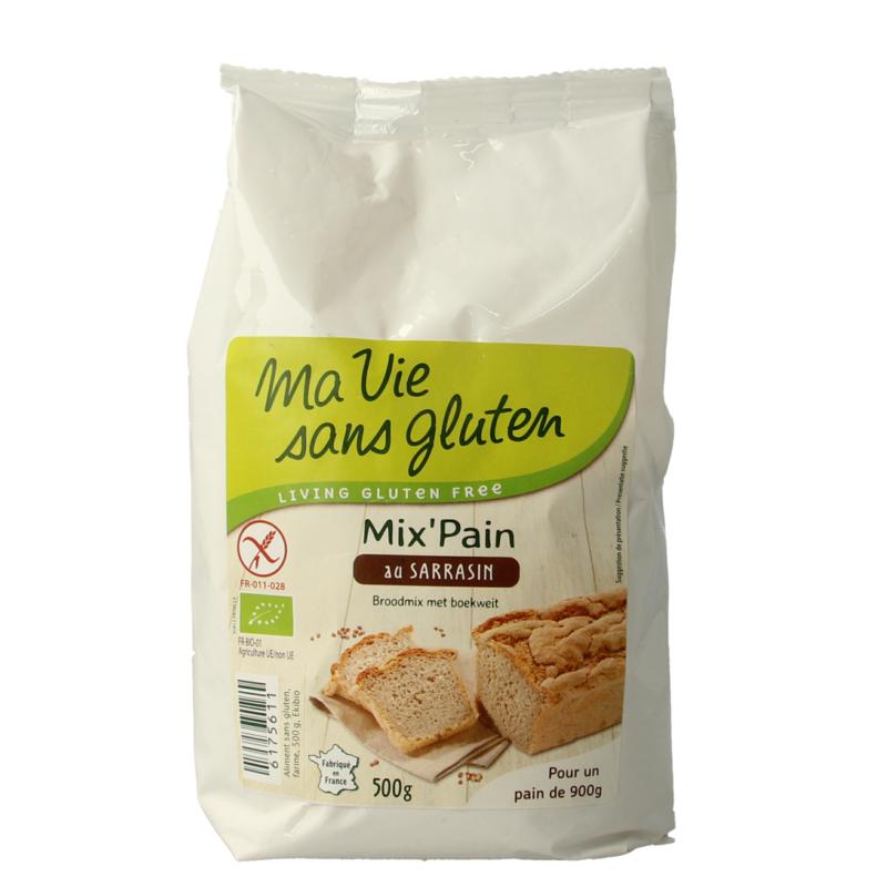 Ma Vie Sans Broodmeel Met Boekweit Glutenvrij Bio