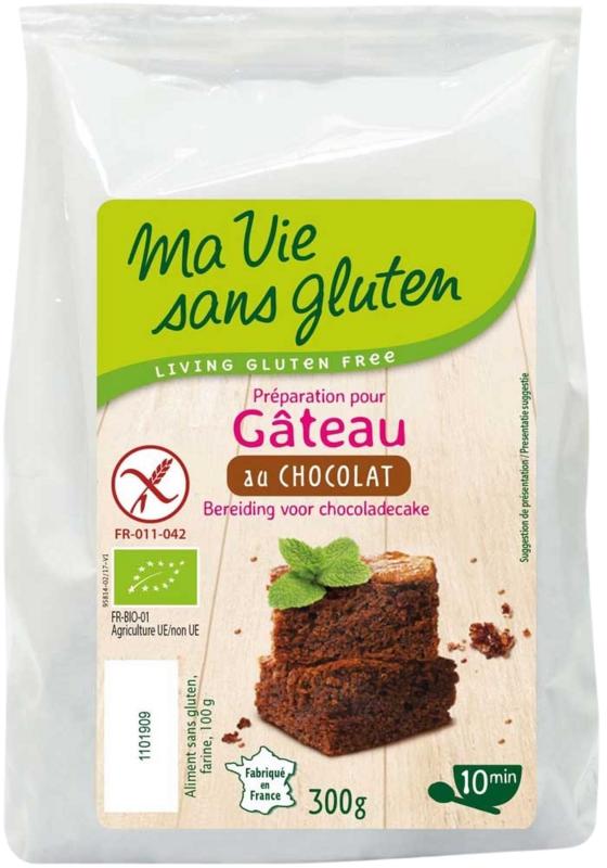 Ma Vie Sans Chocolade Cakemix Glutenvrij Bio