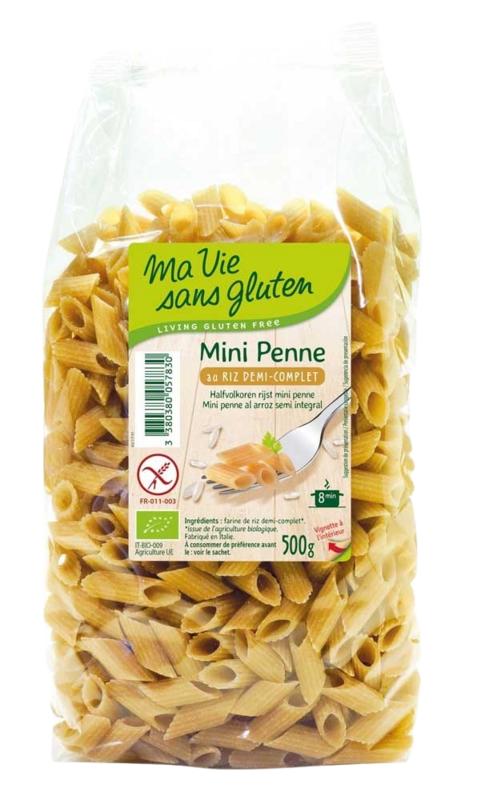 Ma Vie Sans Penne Mini Volkoren Glutenvrij Bio