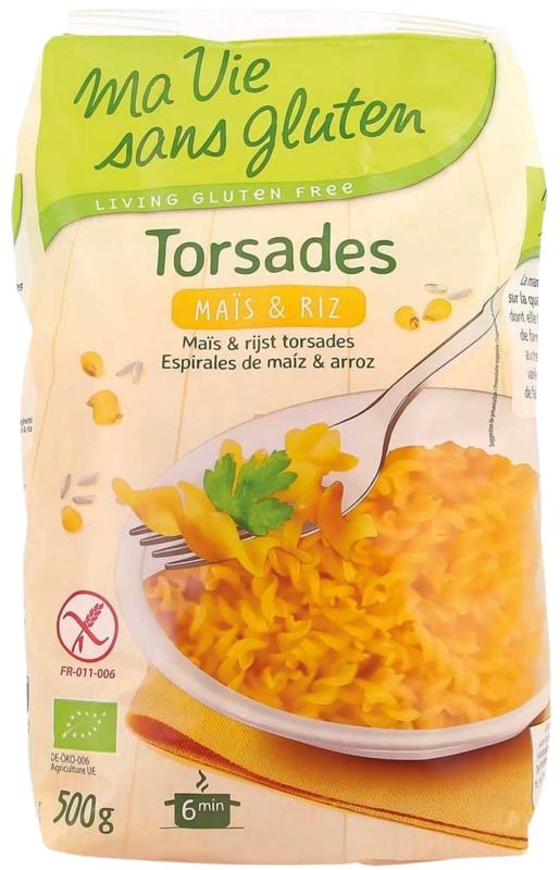 Ma Vie Sans Rijstmais Spirelli Glutenvrij Bio