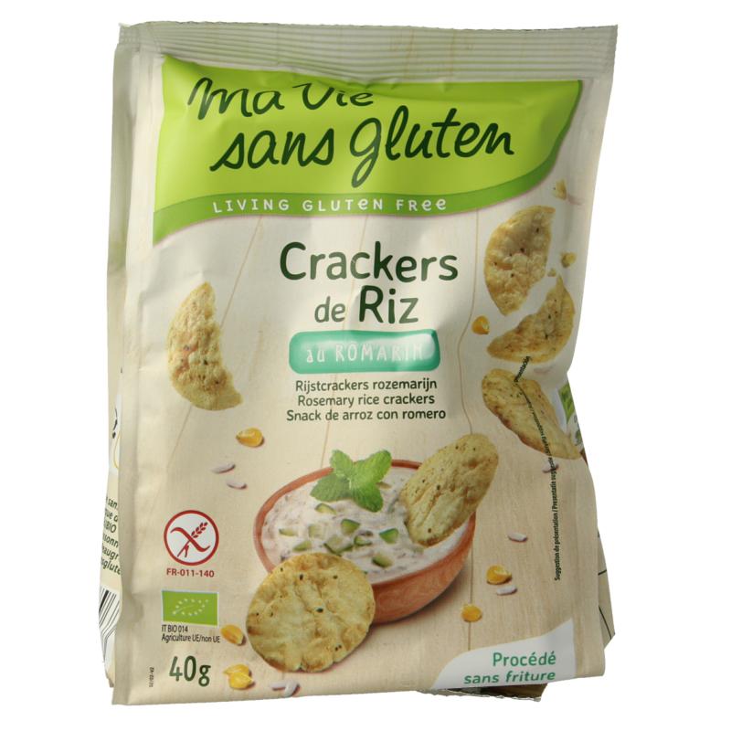 Ma Vie Sans Rijstcrackers Rozemarijn Glutenvrij Bio