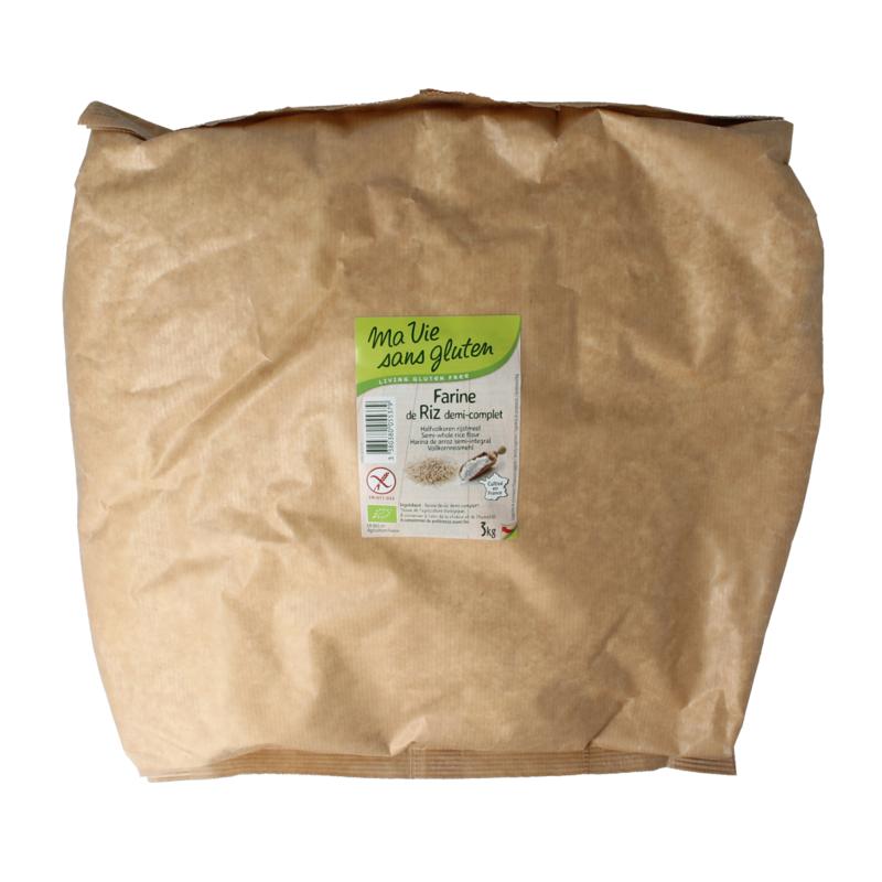 Ma Vie Sans Rijstmeel Halfvolkoren Glutenvrij Bio