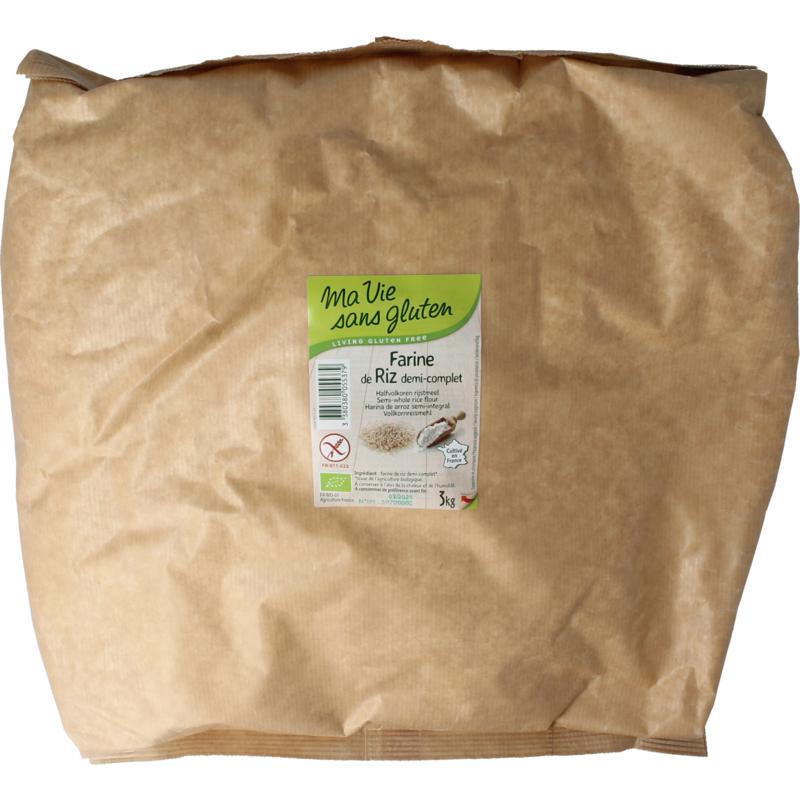 Ma Vie Sans Rijstmeel Halfvolkoren Glutenvrij Bio