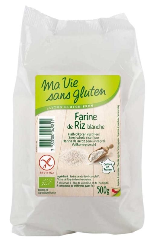 Ma Vie Sans Rijstmeel Wit Glutenvrij Bio