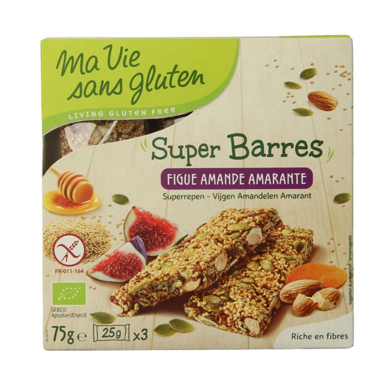 Ma Vie Sans Super Repen Amandel Vijg Amarant Glutenvrij Bio