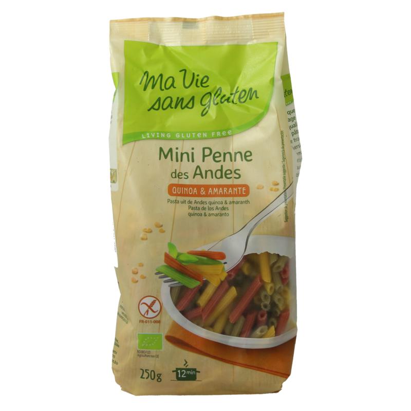 Ma Vie Sans Tricolor Mini Penne Glutenvrij Bio