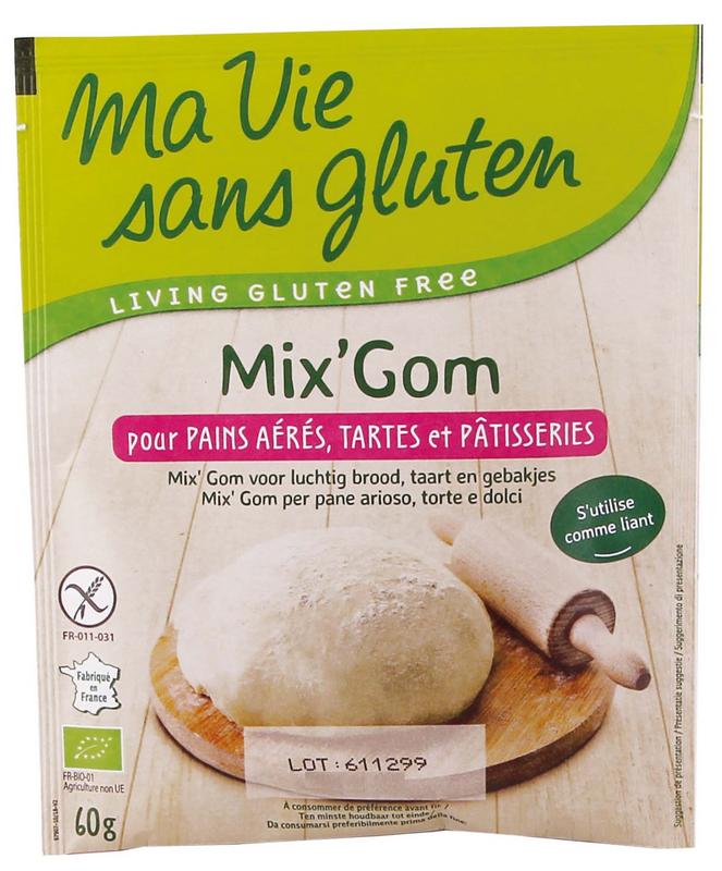 Ma Vie Sans Bindmiddel Voor Brood Gebak Mix Gom Glutenvrij Bio