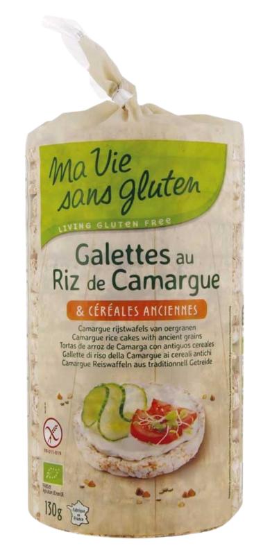 Ma Vie Sans Camargue Rijstwafels Van Oergranen Glutenvrij Bio