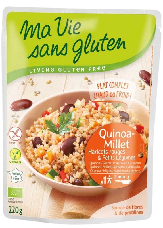 Ma Vie Sans Quinoa Gierst Rode Bonen & Groente Glutenvrij Bio