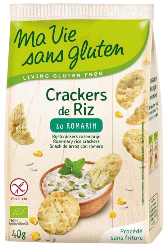 Ma Vie Sans Rijstcrackers Rozemarijn Glutenvrij Bio