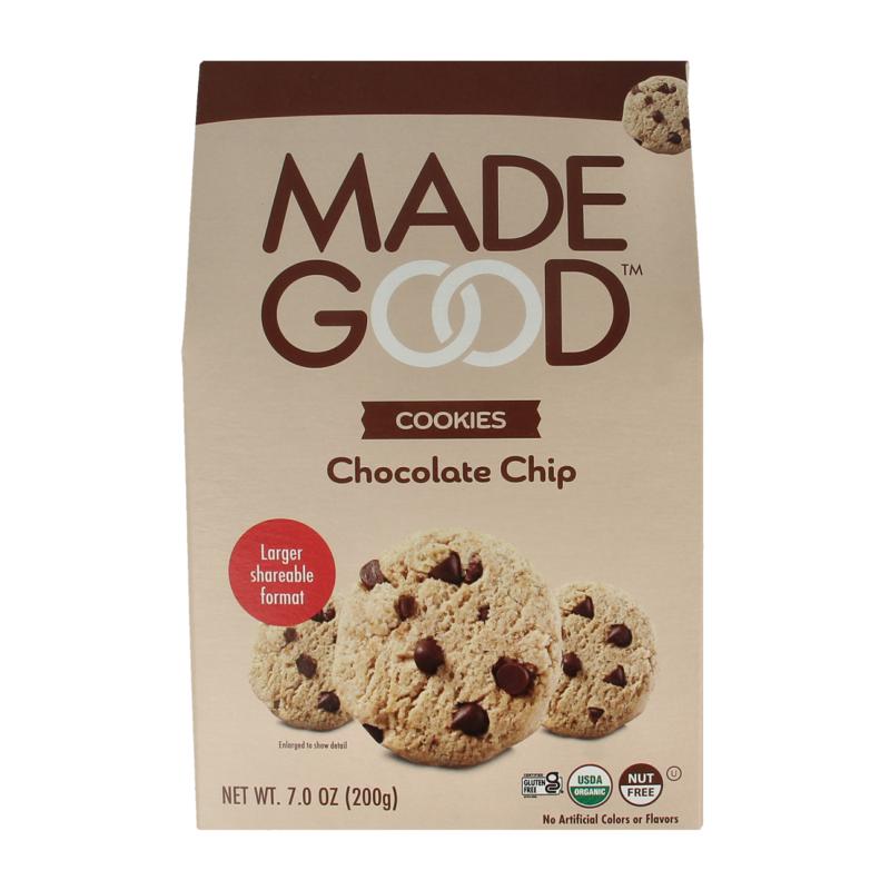 Madegood Crunchy Cookies Chocolate Chip Bio