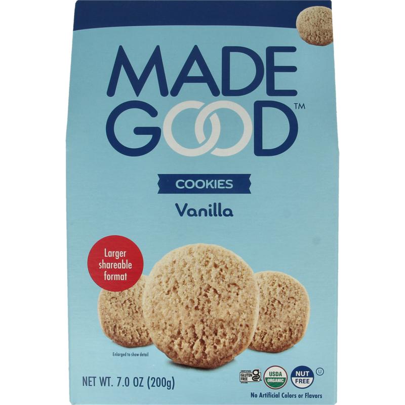 Madegood Crunchy Cookies Vanilla Bio