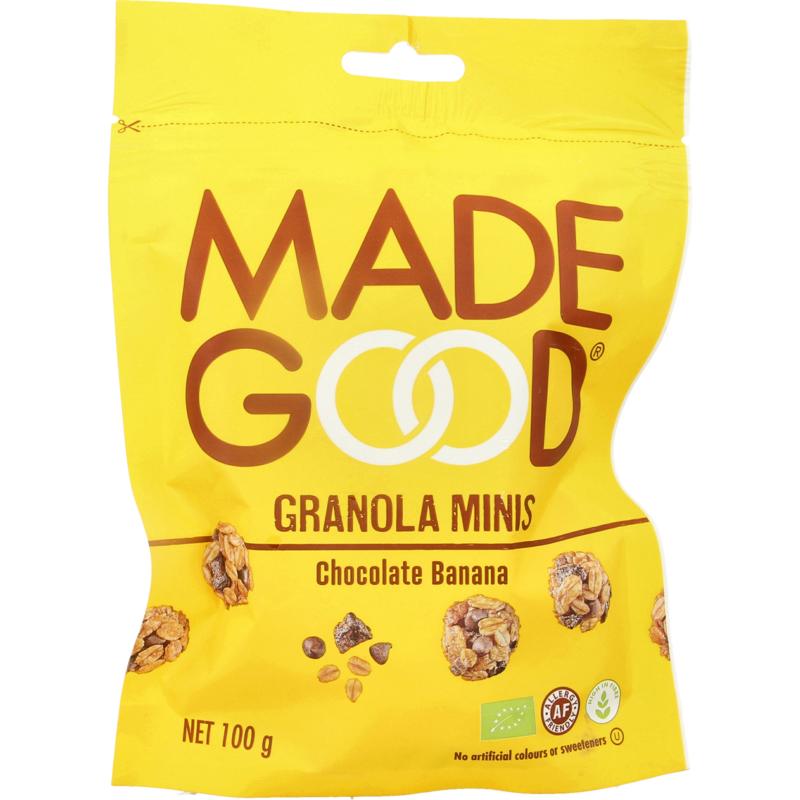 Madegood Granola Minis Chocolate Banana Bio