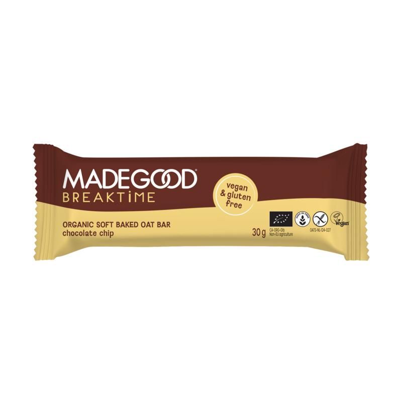 Madegood Morning Bar Chocolate Chip Bio