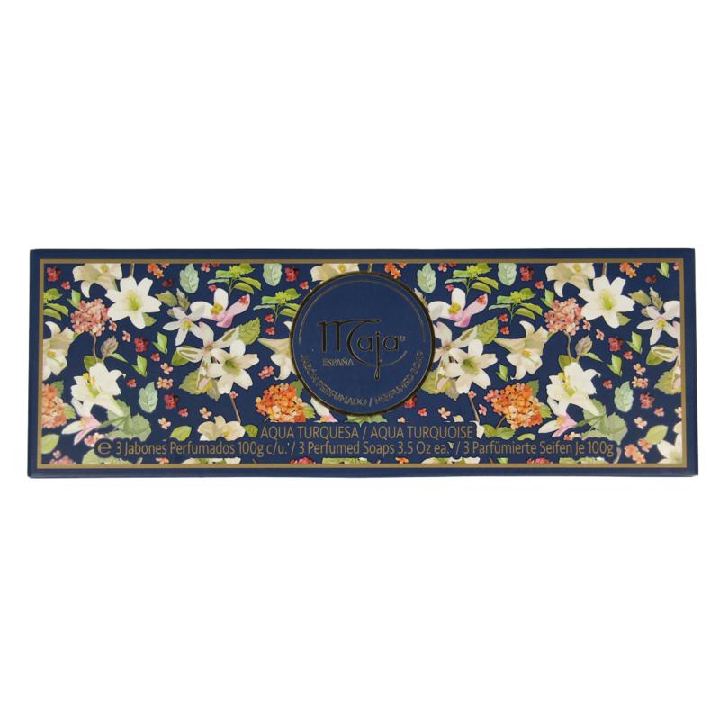 Maja Aqua Turquesa Zeep Geschenkverpakking 3 X 100G