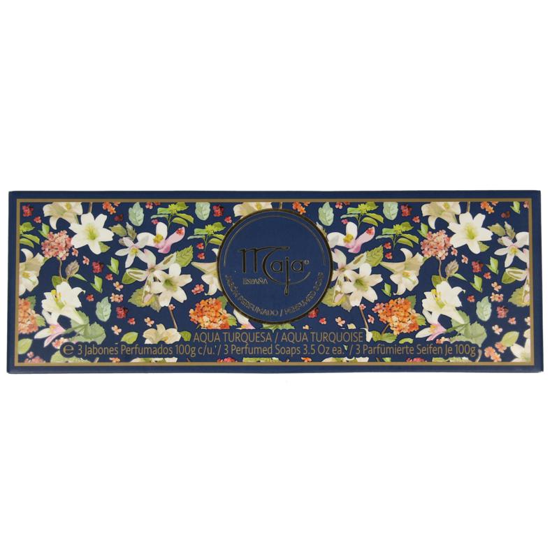 Maja Aqua Turquesa Zeep Geschenkverpakking 3 X 100G