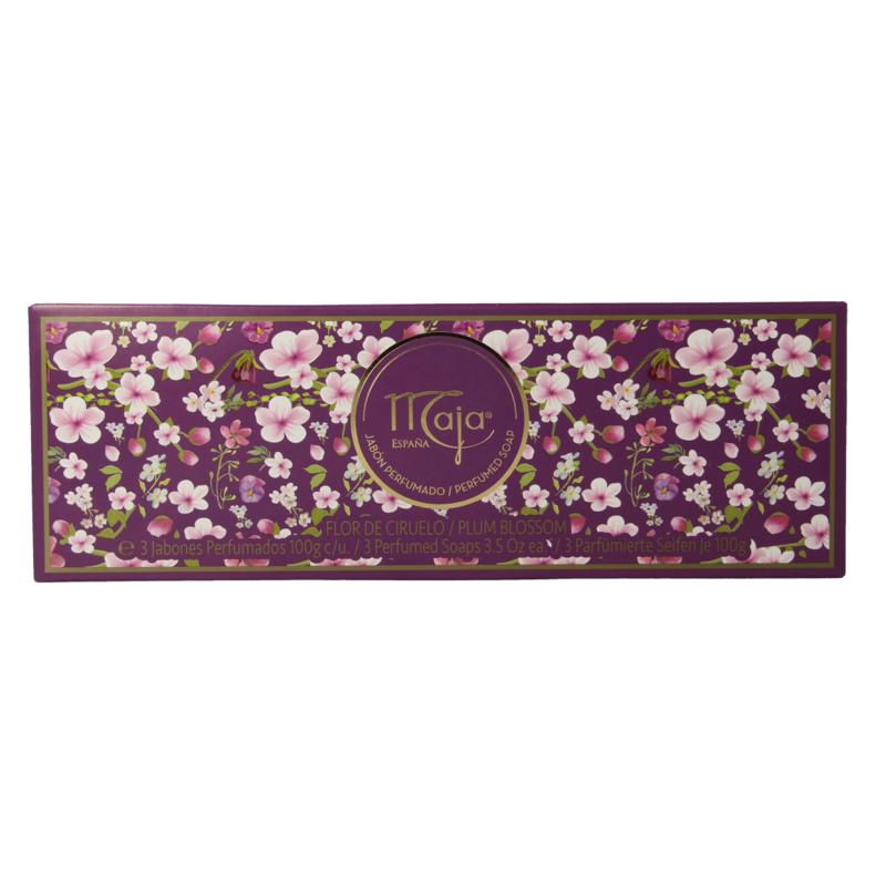Maja Plum Blossom Zeep 3 X 100 Gram