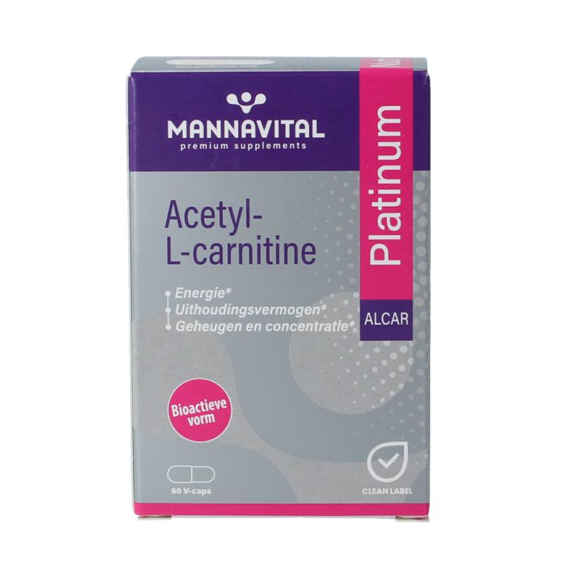 Mannavital Acetyl-L-Carnitine Platinum