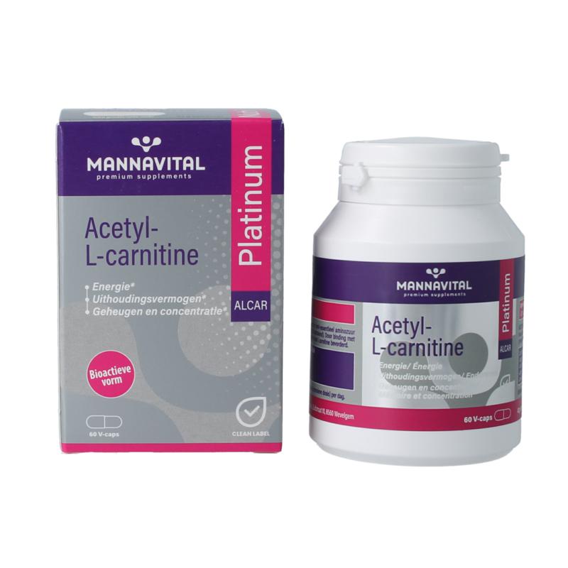 Mannavital Acetyl-L-Carnitine Platinum